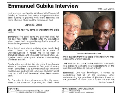 The Restitution Herald & Progress Journal,  Jan – Mar 2019