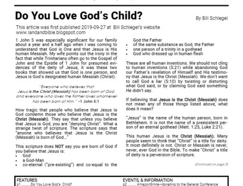 The Restitution Herald & Progress Journal, Oct – Dec 2019